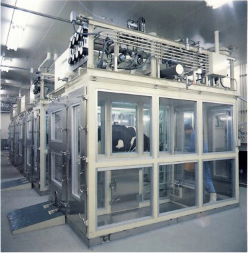農研機構の牛用生体ガス精密測定装置の写真